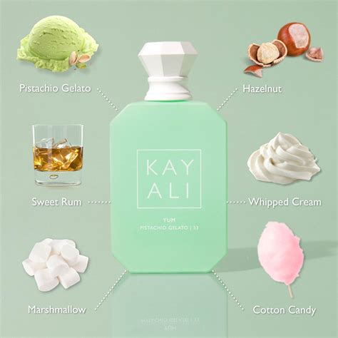 kayali yum pistachio gelato perfume